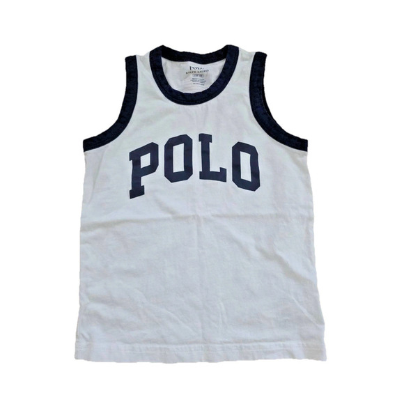 Polo Ralph Lauren Other - Polo Sport Ralph Lauren Stadium Tank Top Shirt 3T  White A001450